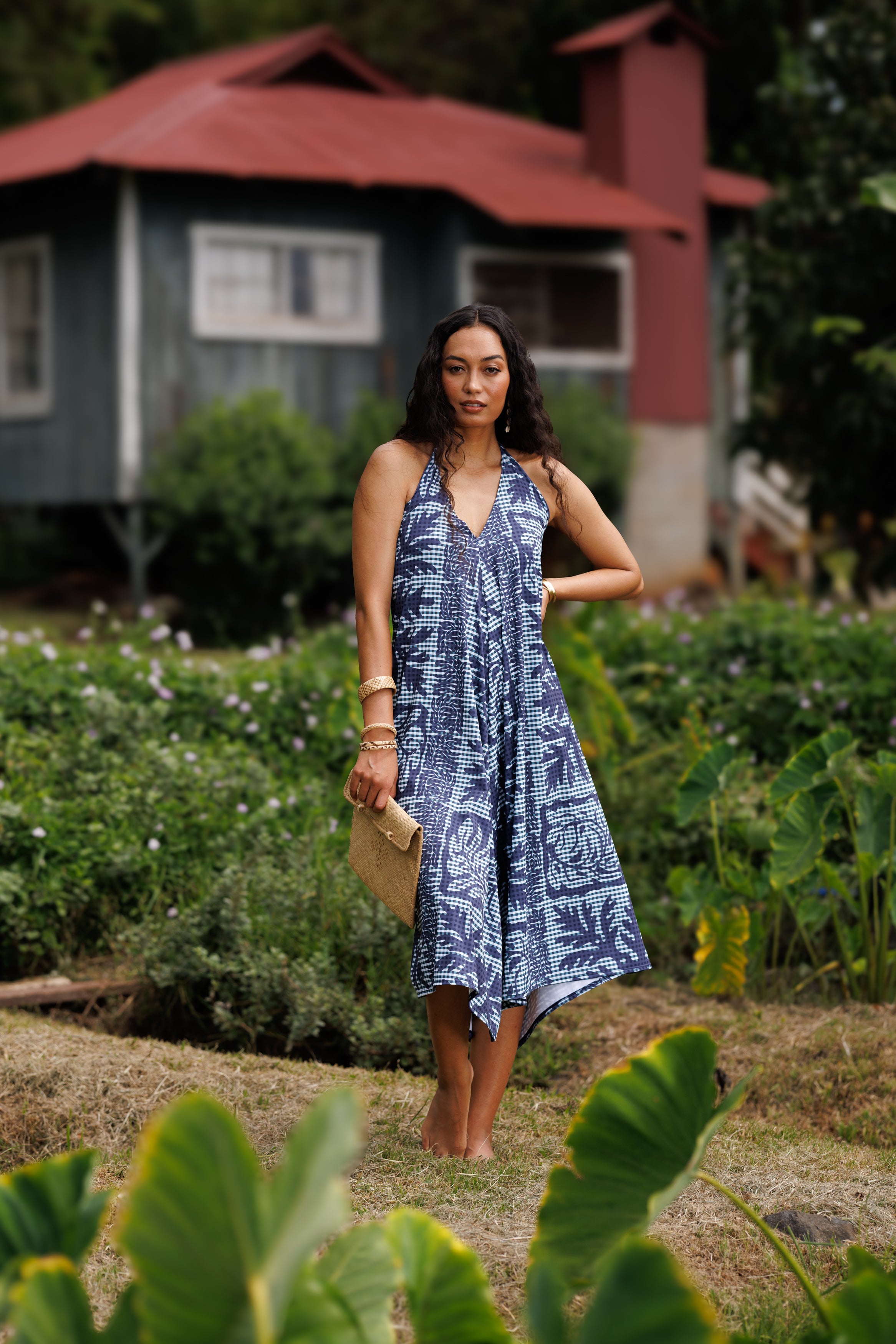[新品　未使用]　Manuheali'i ハワイアン　ロングドレス A modern aloha collective – Manuheali'i