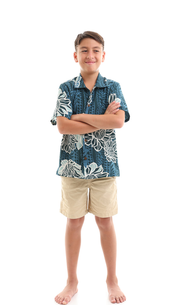 
                  
                    Load image into Gallery viewer, Keiki Aloha Shirt
                  
                