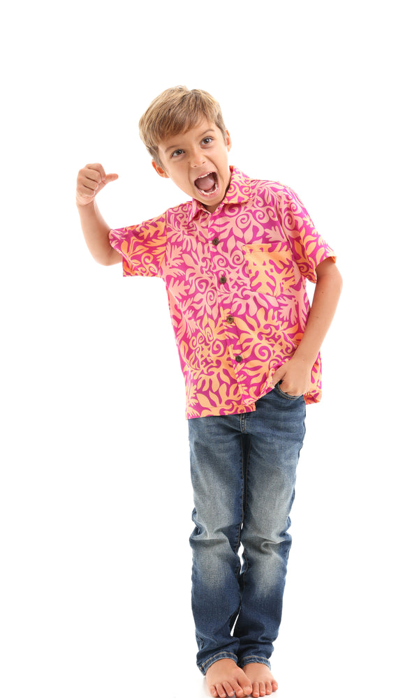 
                  
                    Load image into Gallery viewer, Keiki Aloha Shirt
                  
                