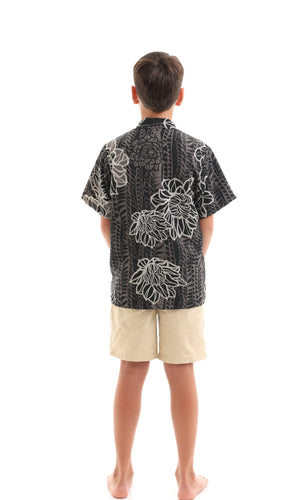 
                  
                    Luchtaigh íomhá isteach san amharc Gallery, Keiki Aloha Shirt
                  
                