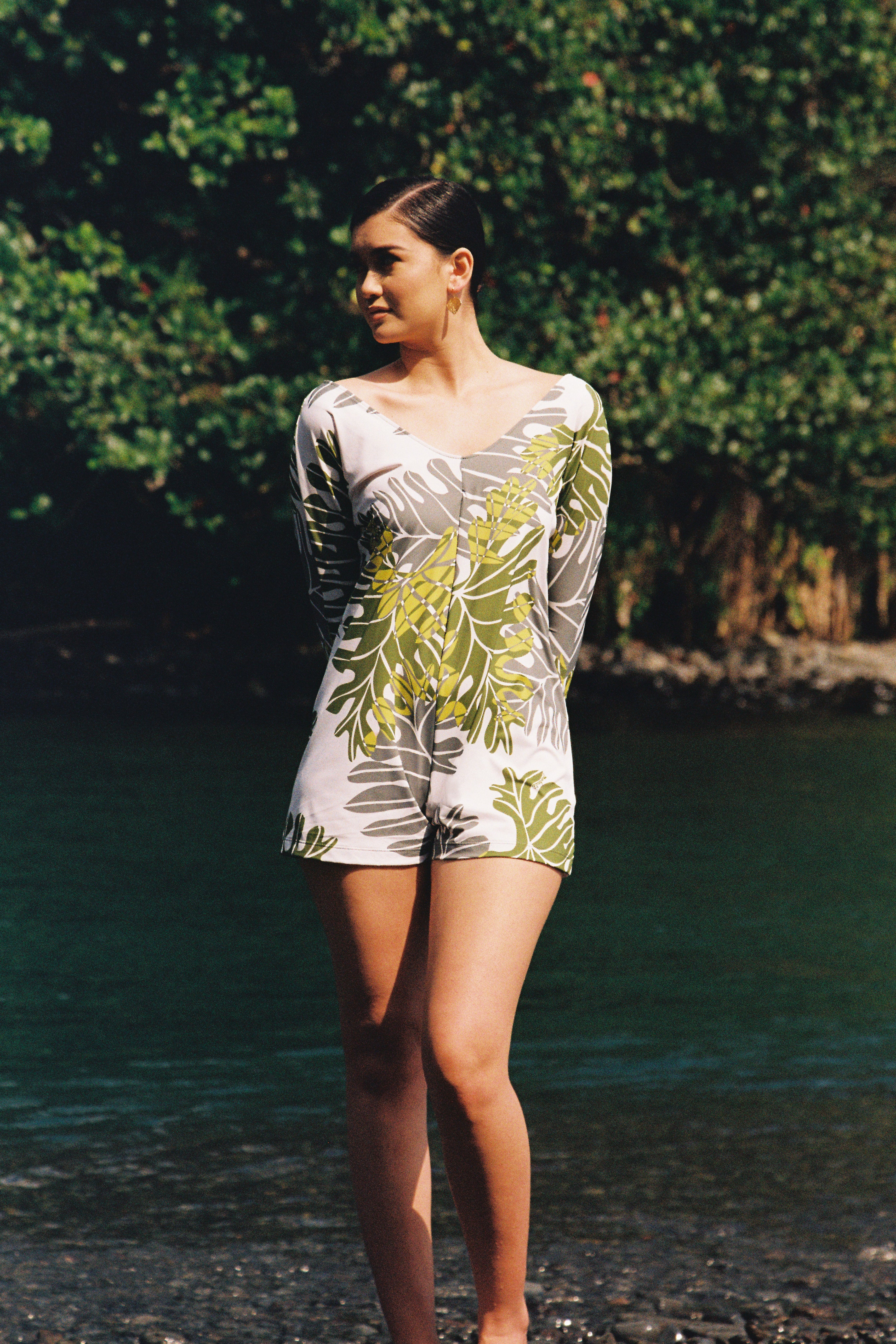 Manuhealii ノースリーブワンピース A modern aloha collective – Manuheali'i