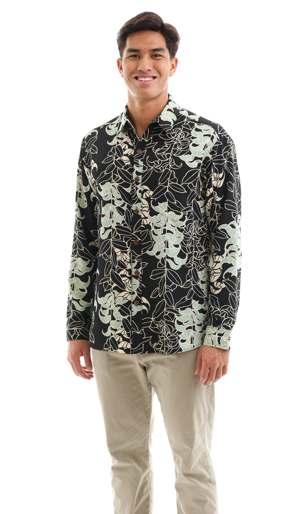 
                  
                    Load image into Gallery viewer, Long Sleeve Sport Aloha Shirt
                  
                