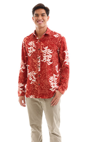 
                  
                    Luchtaigh íomhá isteach san amharc Gallery, Long Sleeve Sport Aloha Shirt
                  
                