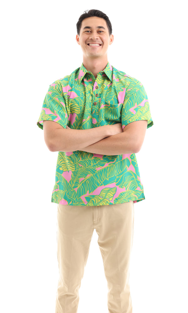 
                  
                    Load image into Gallery viewer, Pullover Aloha Shirt
                  
                